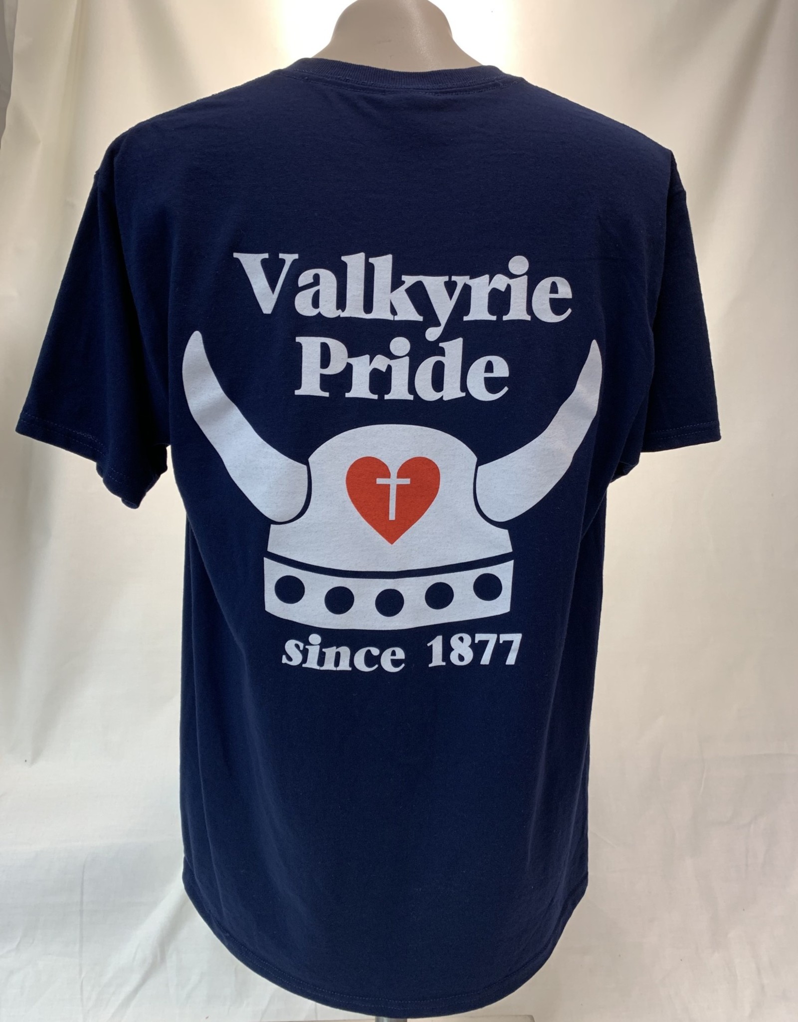 JERZEES VALKYRIE PRIDE NAVY SS T-SHIRT