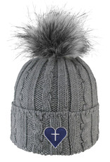 ALPS KNIT POM HAT HEATHER