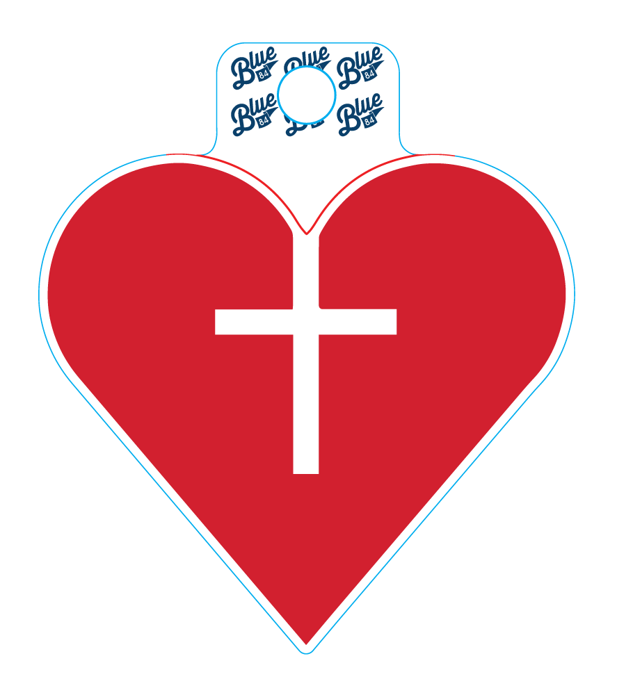 HEART STICKER Sacred Heart Schools Inc HEART STICKER Sacred Heart Schools Inc