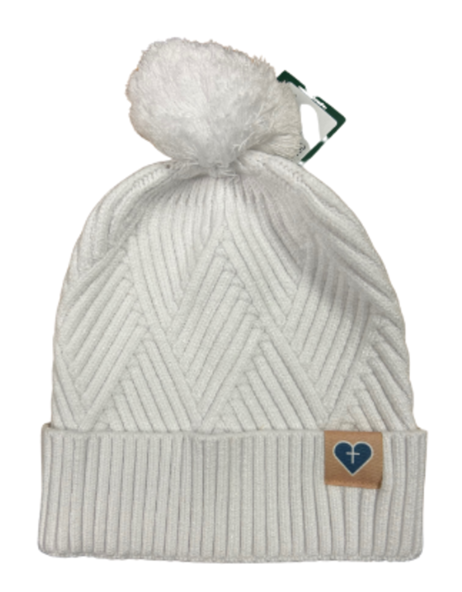 LEGACY SHMS WHITE POM HAT