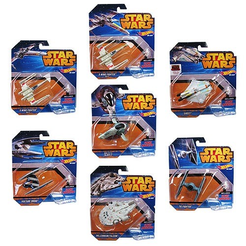 hot wheels star wars ships 2018