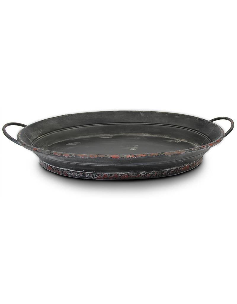 large black wooden tray
