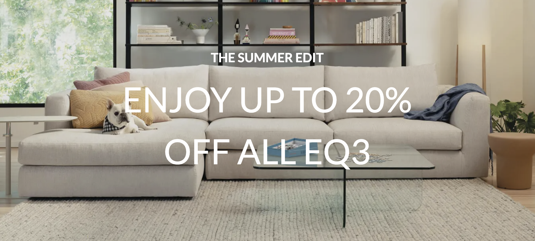 Save up to 20% on EQ3