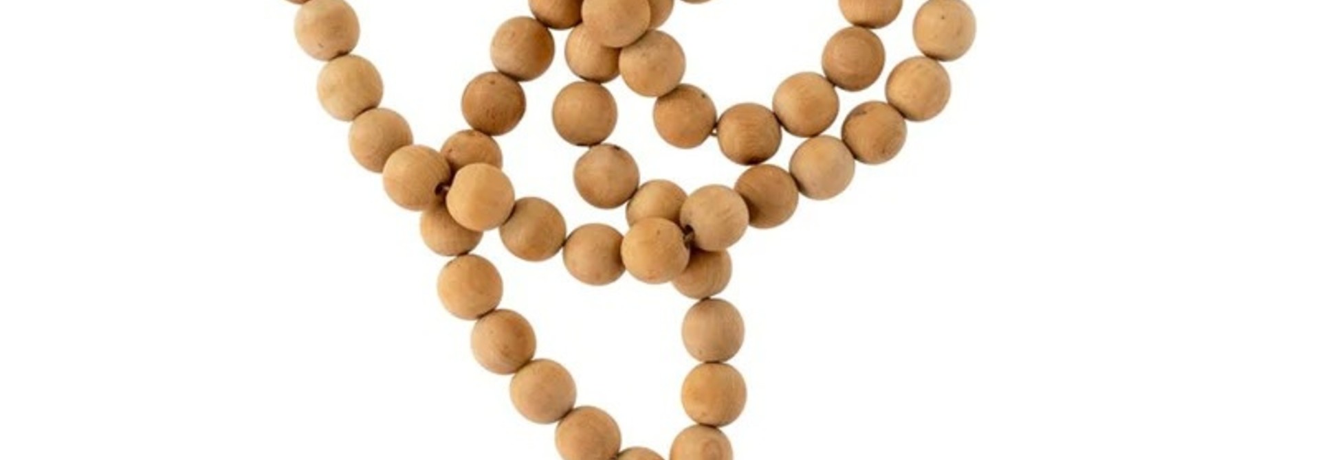 Large Wooden Heart Beads