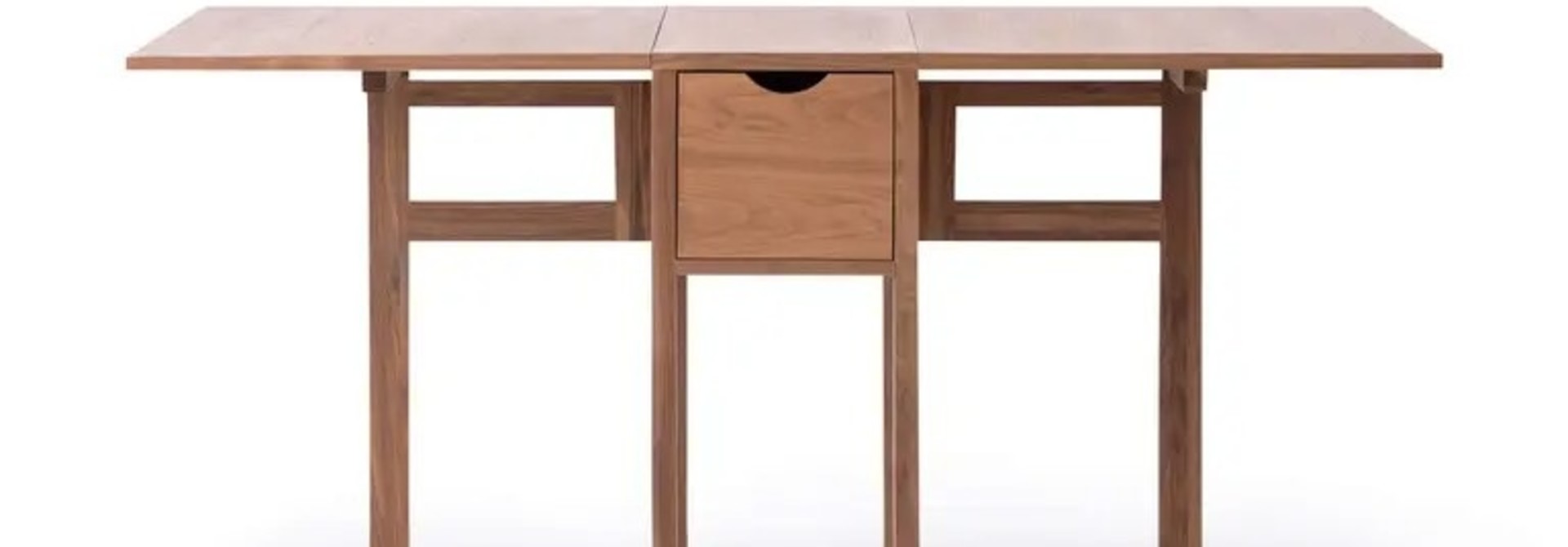 Hallie Walnut Folding Table