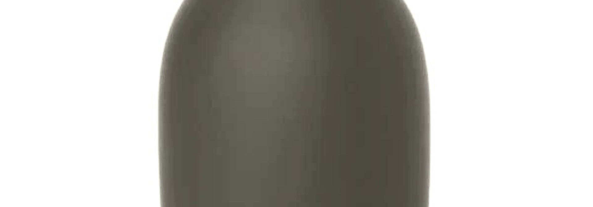 Blomus Colora Porcelain Vase, Steel Grey, 8x6 in