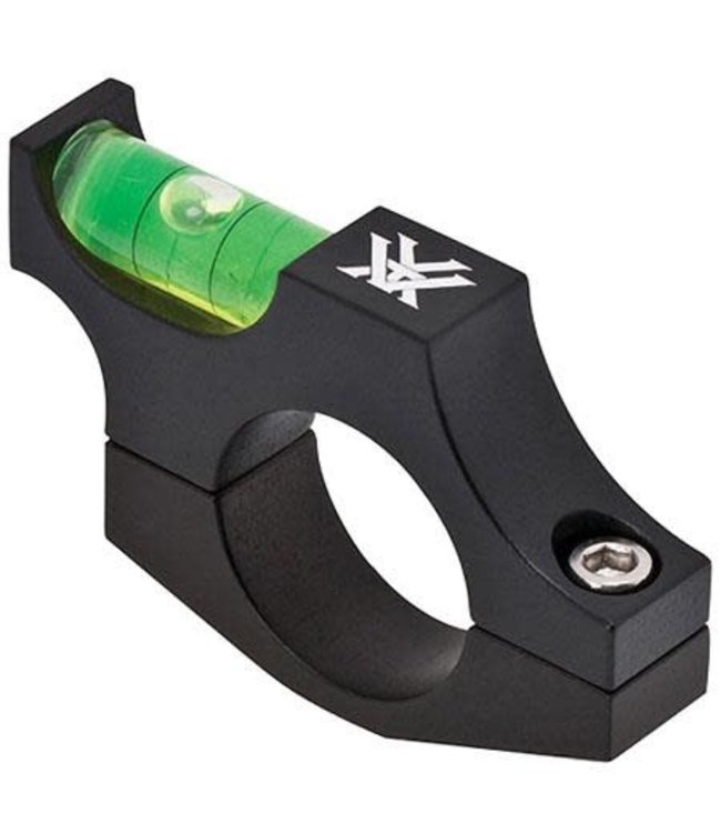 Vortex bubble level for rifle tube