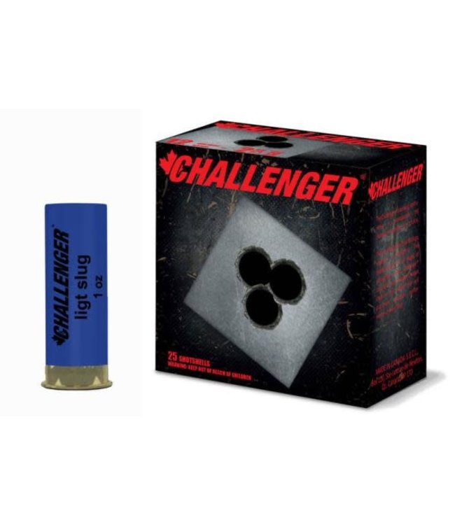CHALLENGER 12GA 2 3/4"  00 BUCK SHOT PACK MAGNUM 25RS/BOX