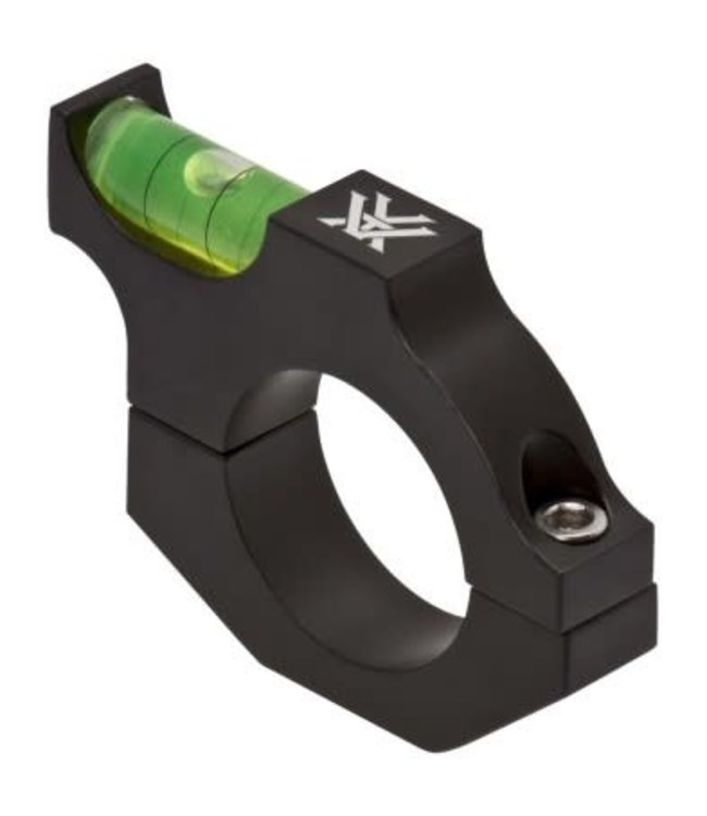 Vortex bubble level for rifle tube