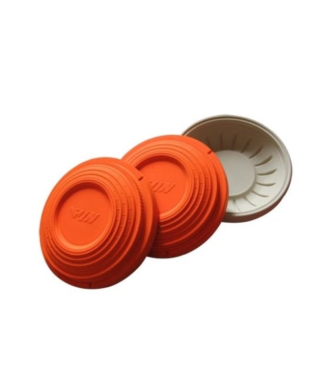 LAWRY PRECISION ALL ORANGE CLAY TARGET 108mm 135 / Case (IN-STORE PICK UP ONLY))