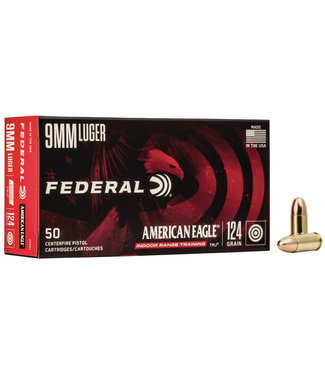 Federal FEDERAL AMERICAN EAGLE 9MM 124 GR FMJ 1000RS/CASE