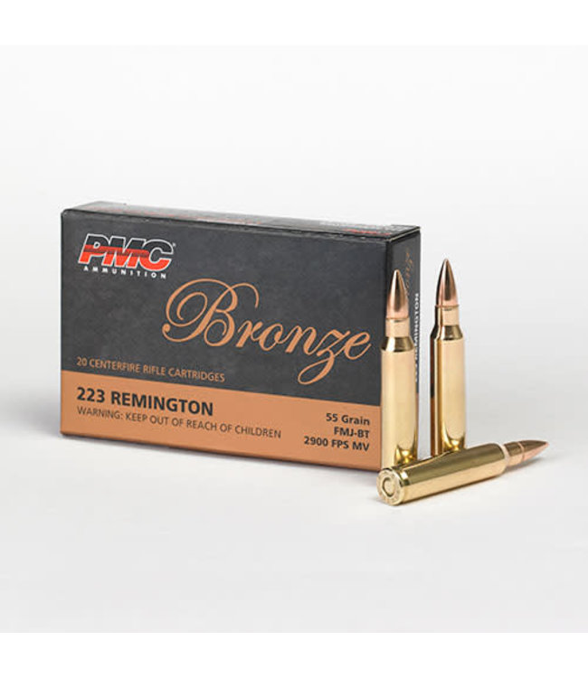 PMC .223REM 55GR FMJ-BT  1000RS/CASE (IN STORE PICK-UP ONLY)