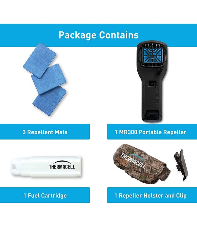 Thermacell Mosquito Repeller & Holster Hunt Pack, Camo