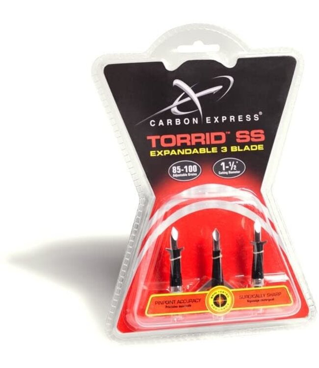 CARBON EXPRESS TORRID SS EXPANDABLE 3 BLADE