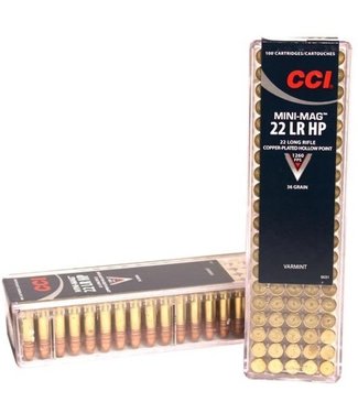 CCI CCI 22LR MINI MAG HIGH-VELOCITY 36GR CPHP 100RS/BOX — Solely Outdoors