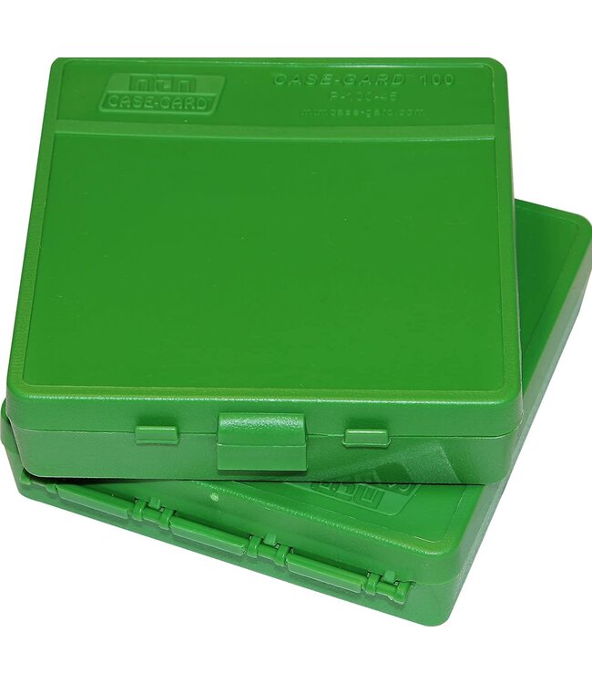 MTM Pistol FlipTop Ammo Box 45ACP/40S&W 100rds Green