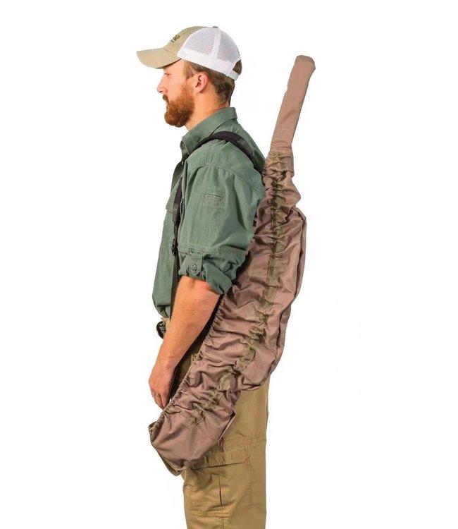 Rifle Cover - 40'' to 52'' - Self Adjusting Stretch Fit - Grey