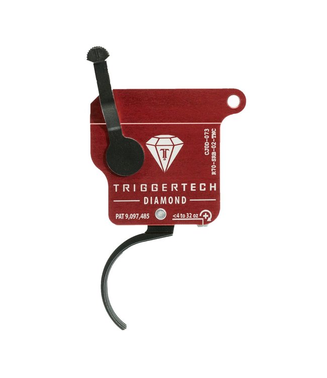 TRIGGER TECH DIAMOND REMINGTON 700 TRADITIONAL CURVED RIGHT HUNDED WITHOUT BOLT RELEASE