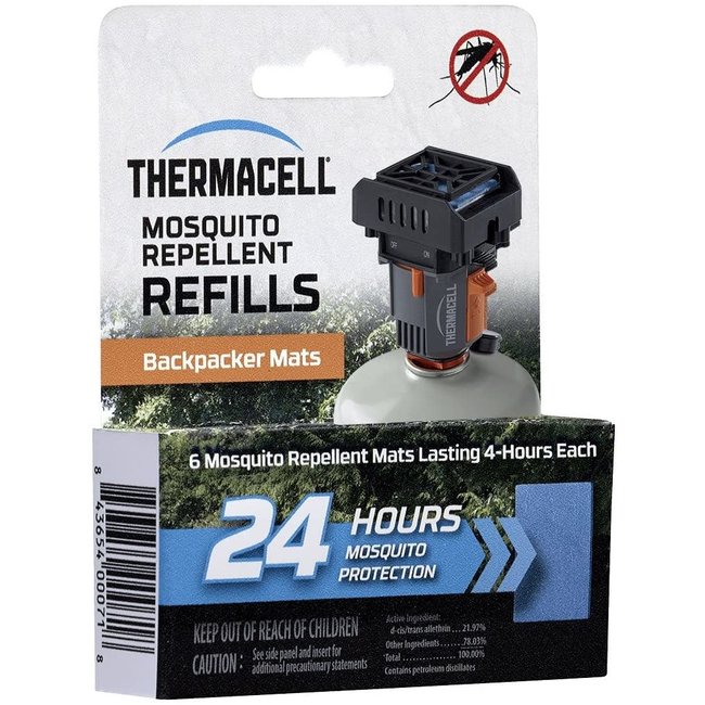 THERMACELL M24 Mat Only Refill Provides 24 Hours Protection Solely
