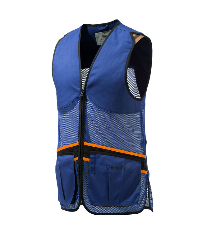 BERETTA FULL MESH SHOOTING VEST 'L' BERETTA BLUE