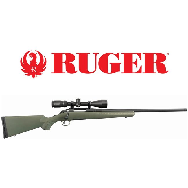 Ruger 26952 American Predator 204 Ruger 10+1 22" Moss Green Matte Black