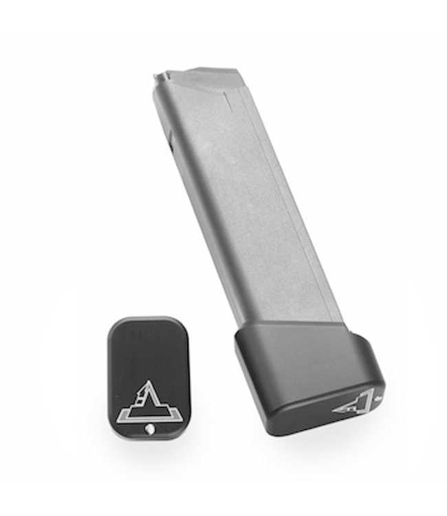 NOVESKE LOGO TARAN TACTICAL GLOCK BASE PAD BLK