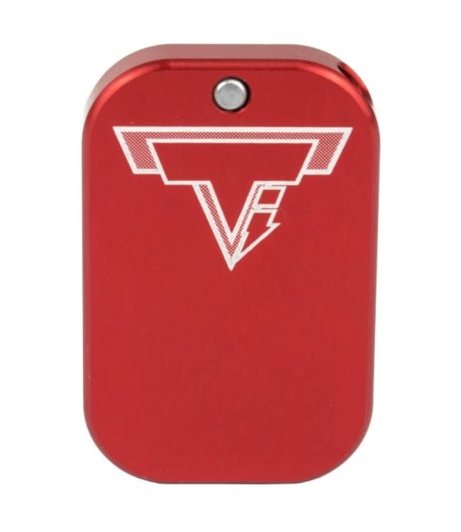 NOVESKE LOGO TARAN TACTICAL GLOCK BASE PAD RED