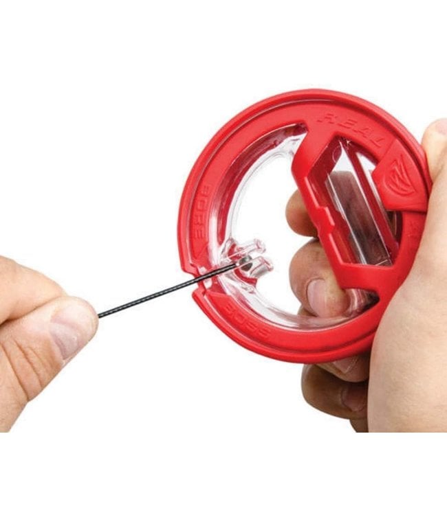 Real Avid Bore Boss .17 Cal  Pull Through, Bore Cleaning System