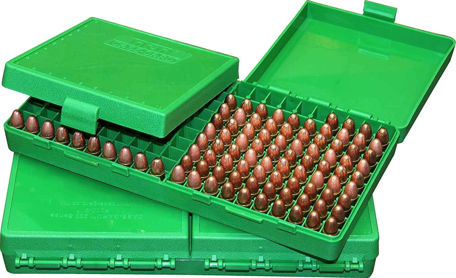MTM 380/9MM 200 RS FlipTop Ammo Box GREEN Solely Outdoors Inc.
