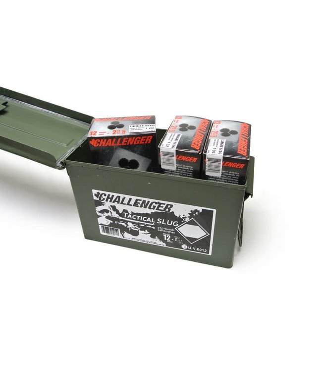 CHALLENGER 12GA 2-3/4" TACTICAL  SLUG  MAG - 175RS/CAN