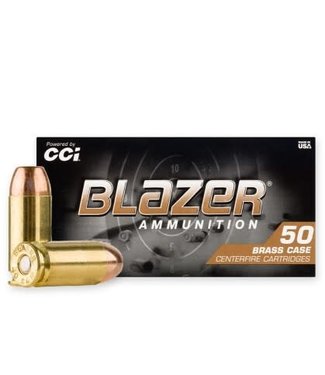 CCI CCI Blazer Brass 40 S&W 180gr FMJ 1000RS/CASE