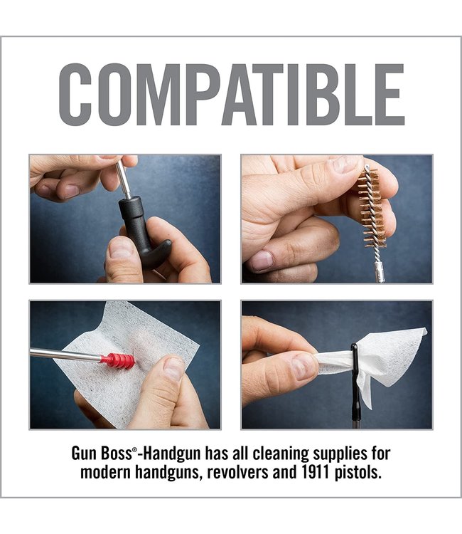 Real Avid Gun Boss Pistol Cleaning Kit