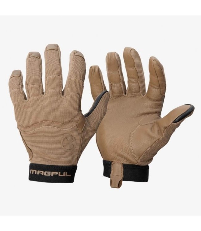 Magpul Patrol Glove 2.0 FDE Lightweight Tactical Leather Gloves - L