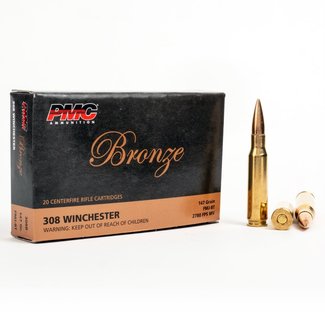 Pmc 308win 7 62 Nato 147gr Fmj Bt Rounds Solely Outdoors Inc