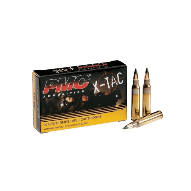 PMC 5.56x45mm 62GR FMJ-BT (M855) Green Tip 1000RS