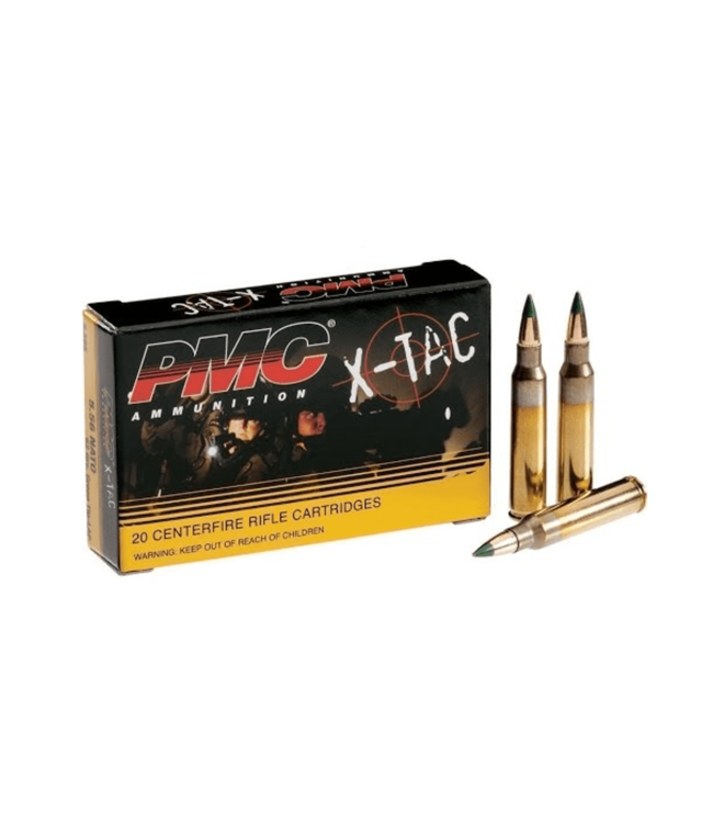 PMC 5.56x45mm 62GR FMJ-BT (M855) GREEN TIP 1000RDS/CASE