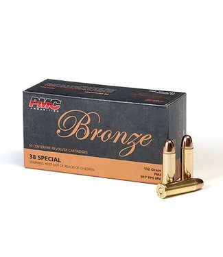PMC PMC 38SPL 132GR FMJ 50RS/BOX
