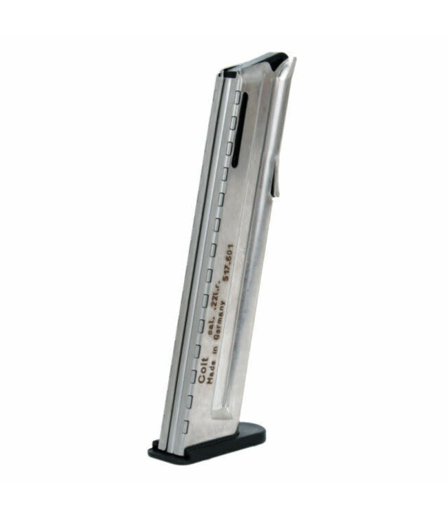 WALTHER COLT 1911 .22LR STAINLESS MAGAZINE 10RS