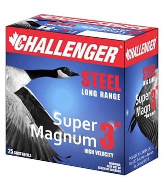 Challenger CHALLENGER SUPER MAGNUM 3" STEEL #2  1 3/8OZ 1400FPS   25RS/BOX