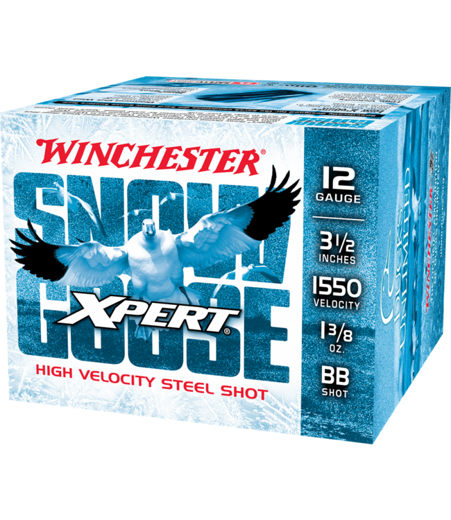 Winchester Xpert Snow Goose Steel Shotshell 12 GA, 3.5" 1 3/8Oz BB Shot 25rds