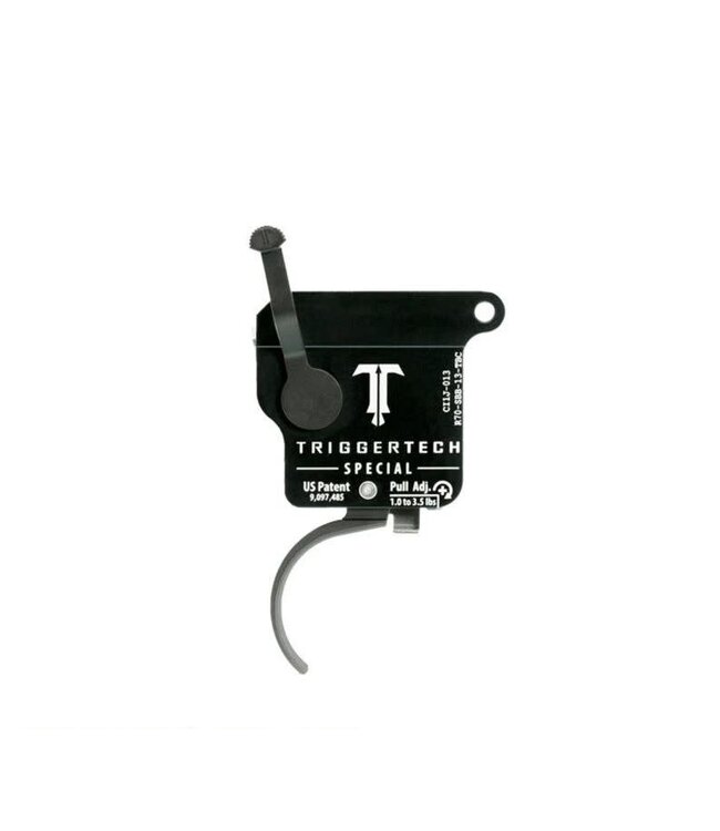 TRIGGERTECH REM 700 SPECIAL TRIGGER - CURVED, PVD BLACK