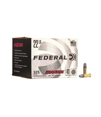 Federal FEDERAL AUTOMATCH 22 LR 40GR  325RS/BOX