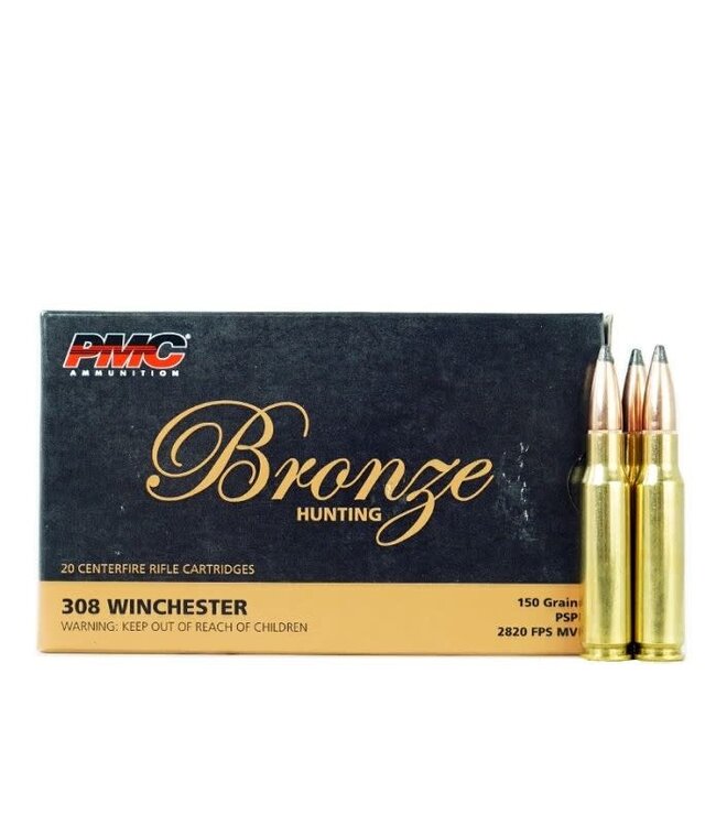 PMC BRONZE 308 WIN 150 GR SP 20RS/BOX