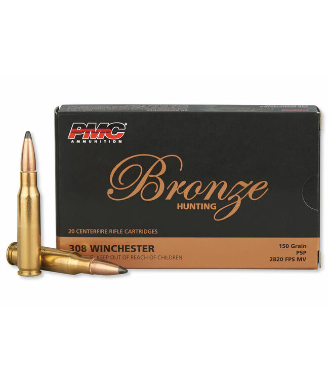PMC BRONZE 308 WIN 150 GR SP 20RS/BOX