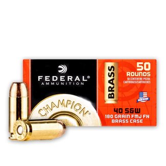Federal FEDERAL  CHAMPION  40S&M 180GR FMJ 50RS/BOX