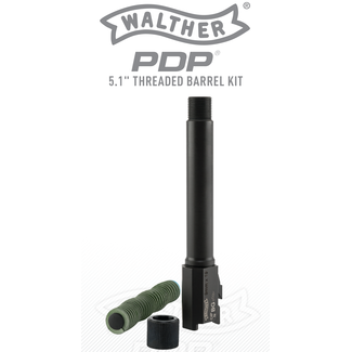 Walther WALTHER PDP 5.1″ THREADED BARREL (POLYGON) 9MM KIT