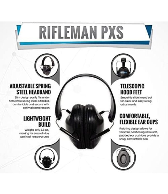 Benchmaster RFPXS Rifleman PXS Hearing Protection