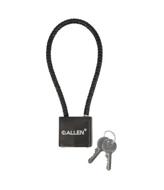 Allen Company 9" Cable Lock, Black