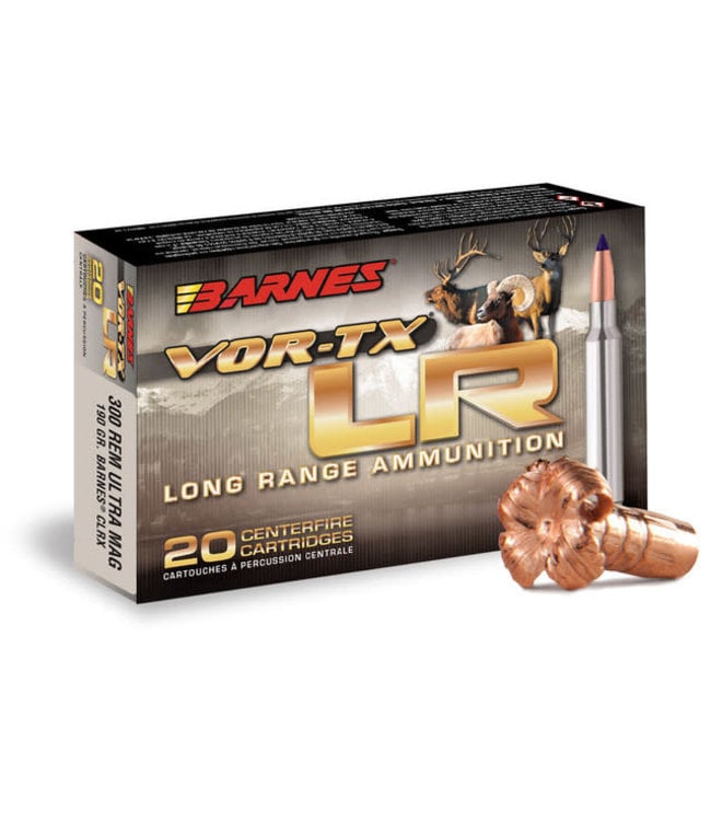 BARNES VOR-TX 6.5CREEDMOOR 127GR LRX BT 20RS/BOX