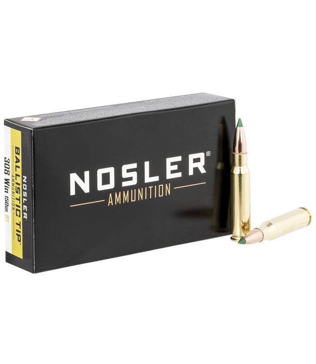 NOSLER 308WIN 150GR BALLISTIC TIP HUNTING 20RDS